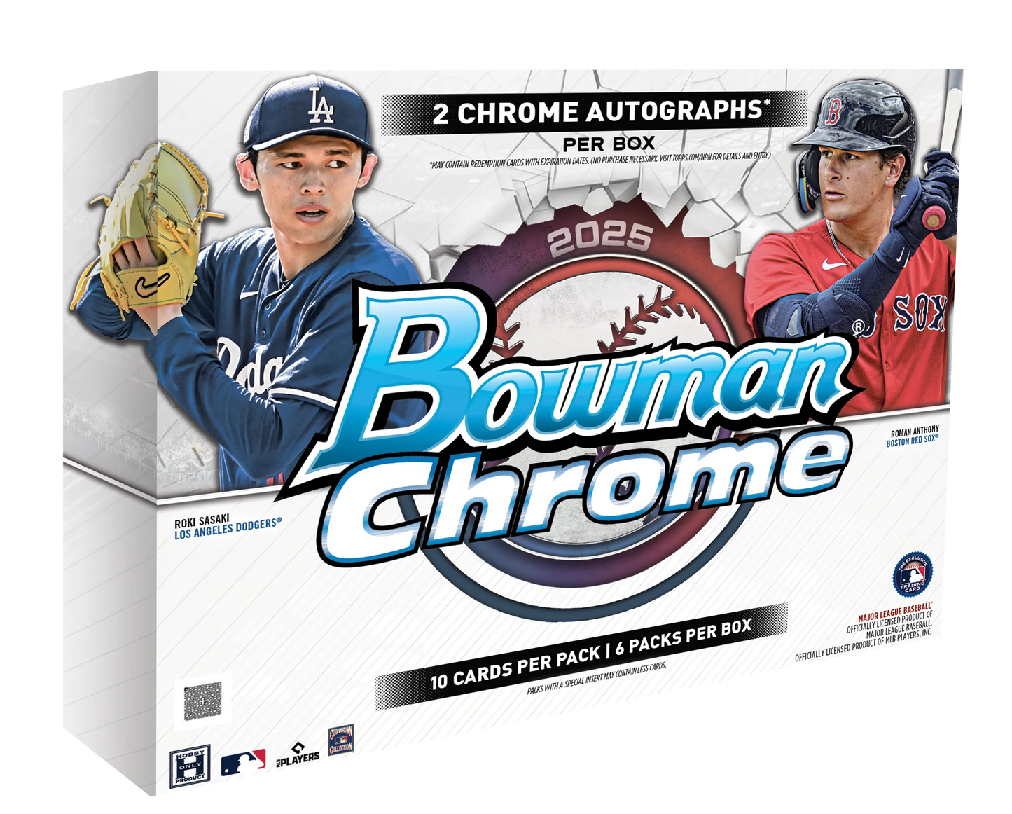 2025 Bowman Chrome Baseball Hobby Box Sealed