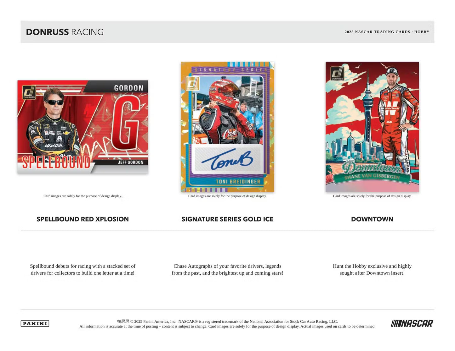 2025 Panini Donruss Racing 1st Off The Line FOTL Hobby Box