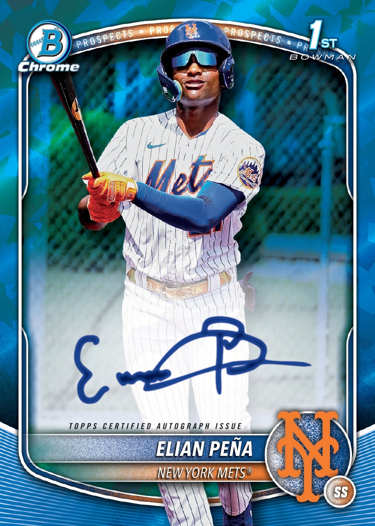 2025 Bowman Chrome Baseball Sapphire Edition Hobby Box