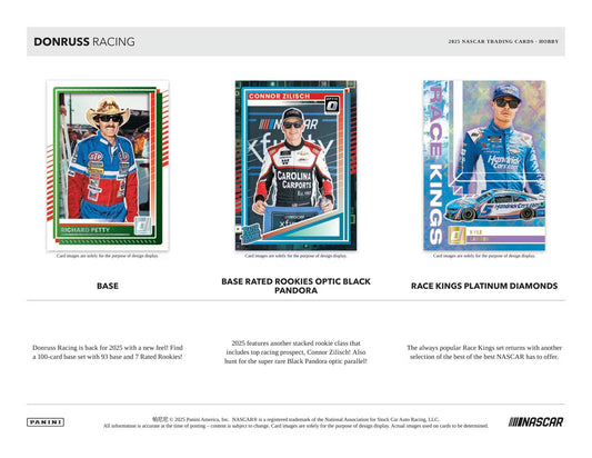 2025 Panini Donruss Racing 1st Off The Line FOTL Hobby Box